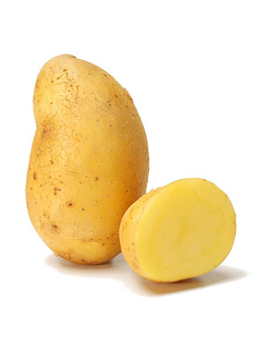 Washed potato